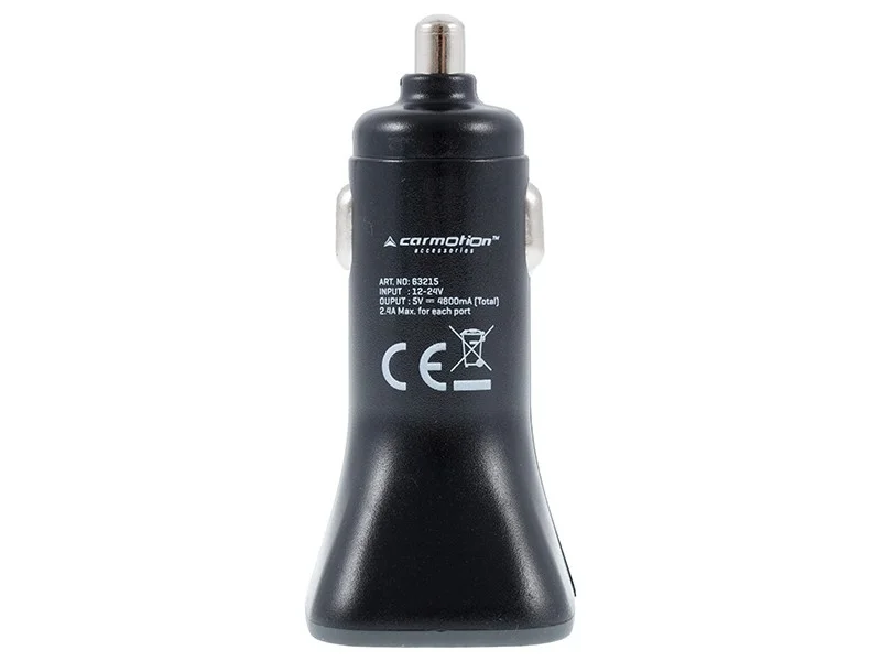 Ładowarka samochodowa 2xUSB 4.8A 12V/24V — ujęcie 4