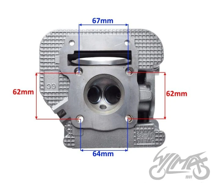 Głowica do Yamahy YBR125 — Yamaha YBR 125 — ujęcie 2
