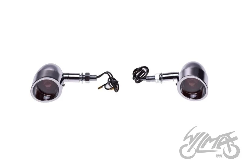 Lampy do Harley ze wspornikiem, biały klosz — para AL0088 — ujęcie 1