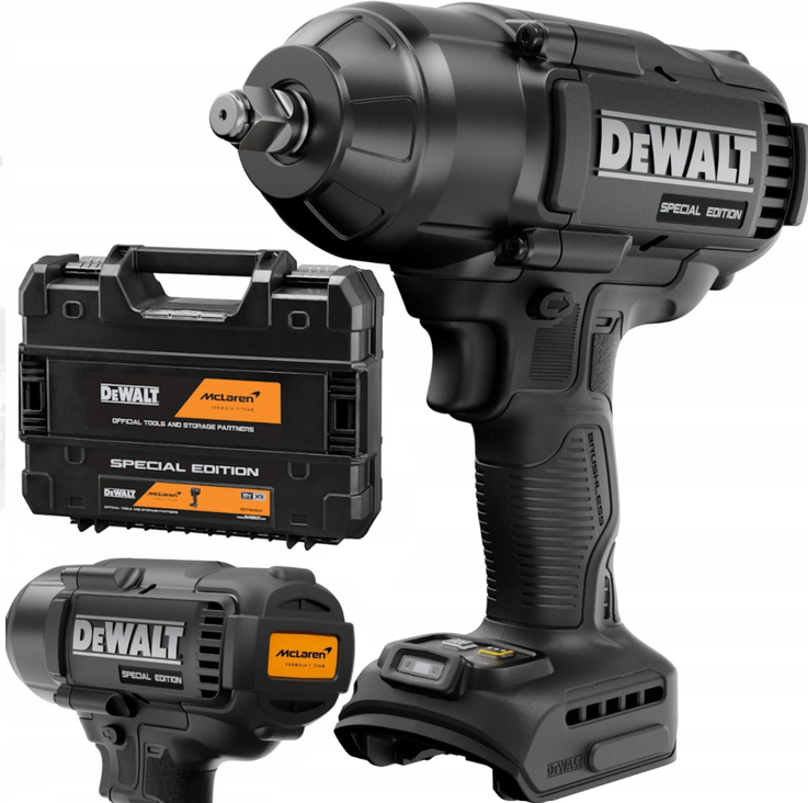 Klucz udarowy 1/2 18 V seria Mclaren DEWALT BD-DCF99MNT-R
