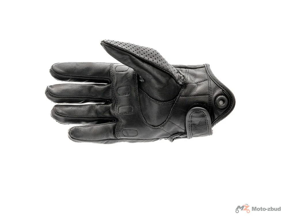 Rękawice motocyklowe wzmocnione Inmotion czarne rozmiar XS — ujęcie 3