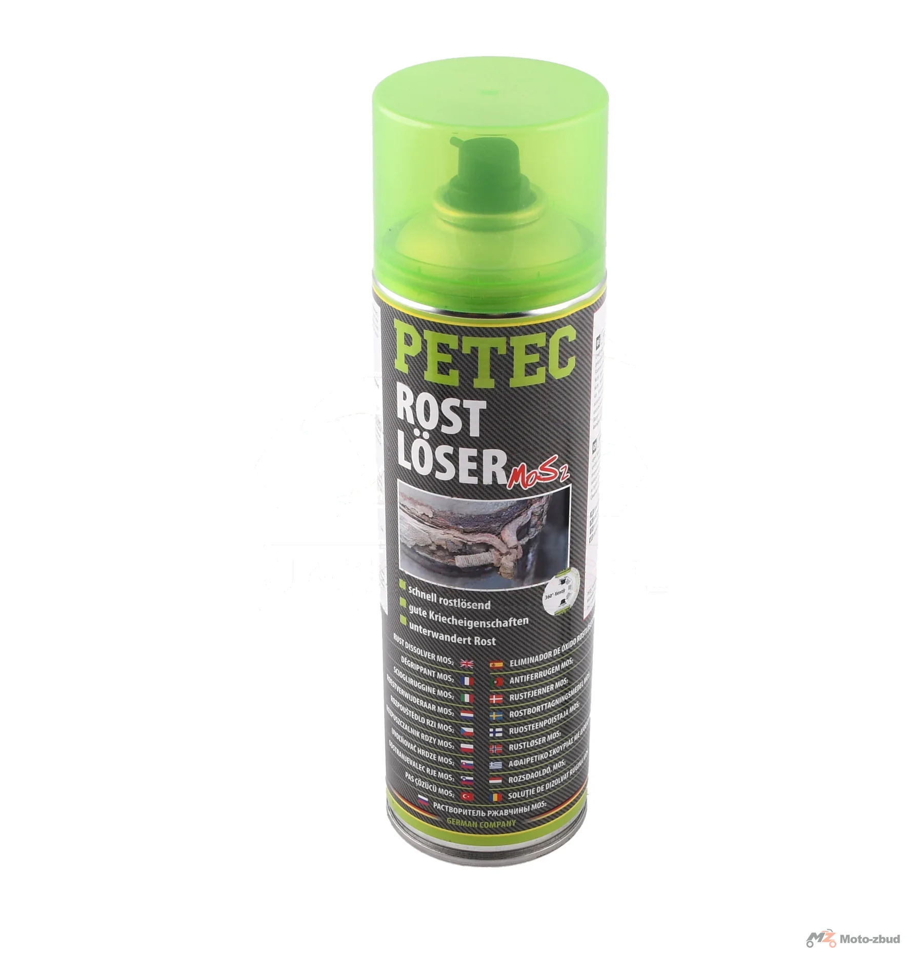 Odrdzewiacz Petec rostloser MOS2 spray 500 ml