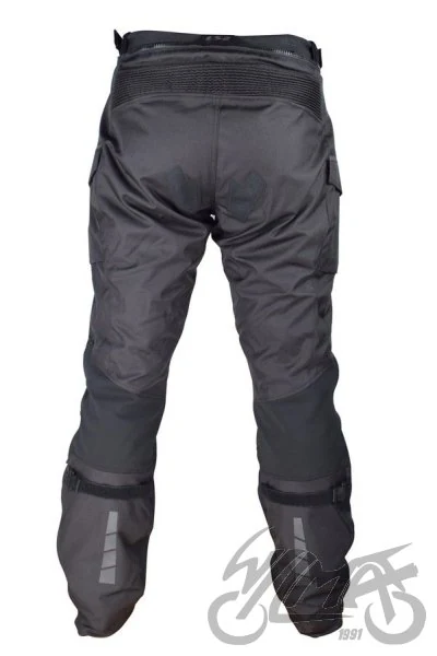 Spodnie motocyklowe LS2 Travel męskie — czarny / ciemnoszary — rozmiar 4XL — ujęcie 3