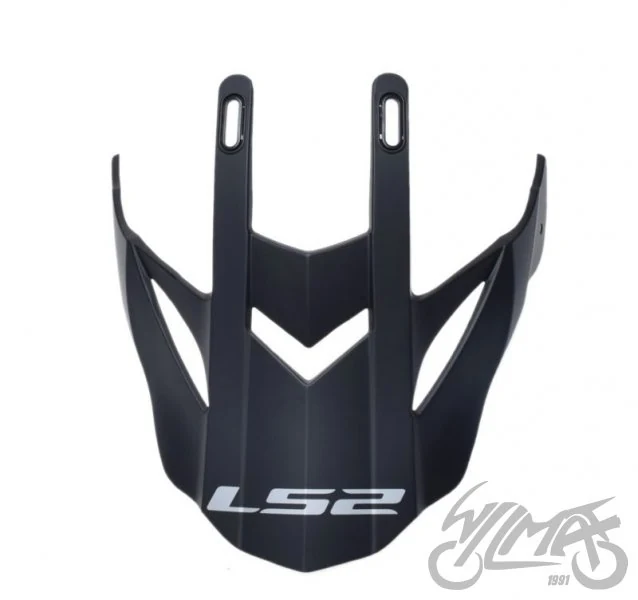 Daszek kasku MX436 evo matt black — ujęcie 2