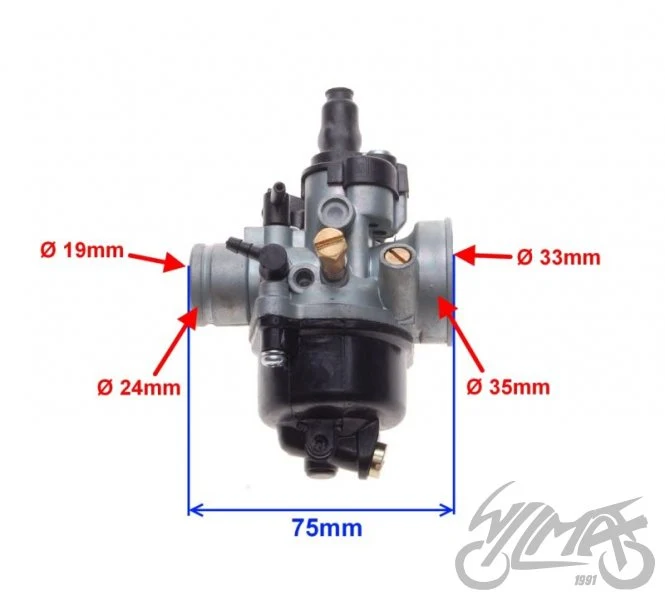 Gaźnik CPI GTX ręczne ssanie — ujęcie 2