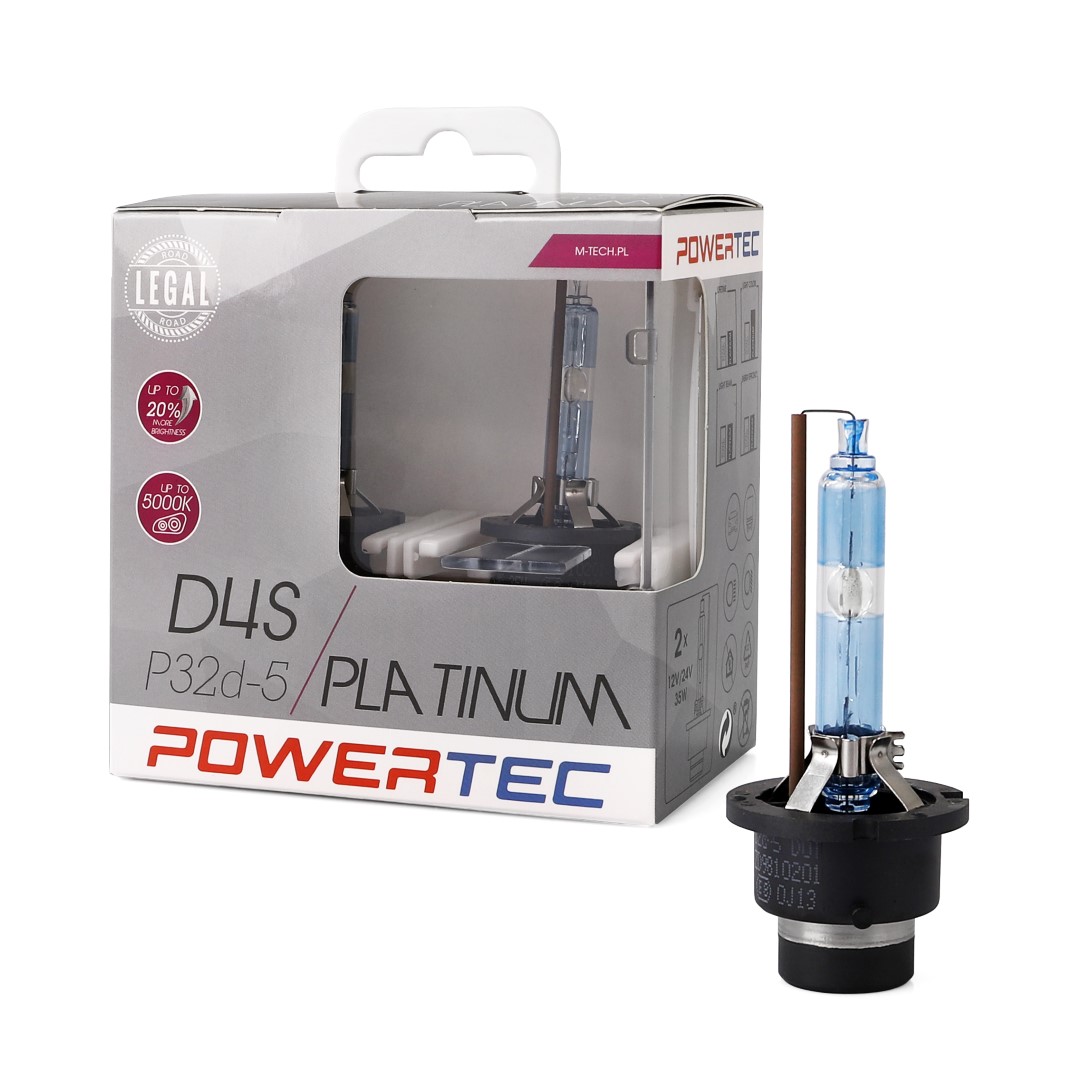 Żarówka xenon D4S 35 W 5000K/Platinu, 2 szt. M-Tech PTZPTD4S-DUO — ujęcie 4