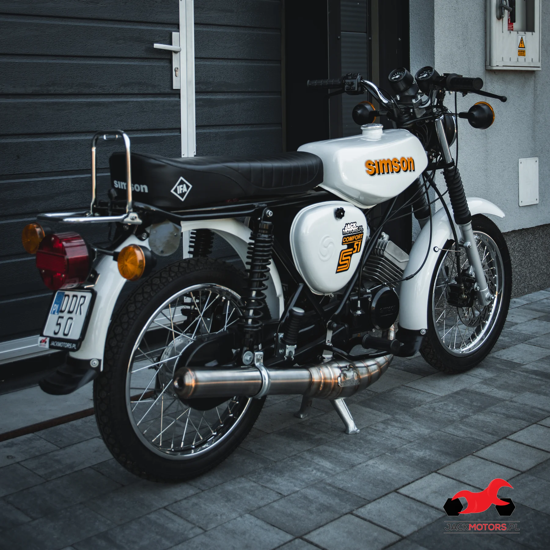 Tłumik Platek Racing Simson S85-110 racing classic premium JMP — ujęcie 3