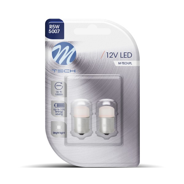 Żarówka LED 2XDIOD BA15S9LED SMD3014 czę M-Tech LB033R — ujęcie 2