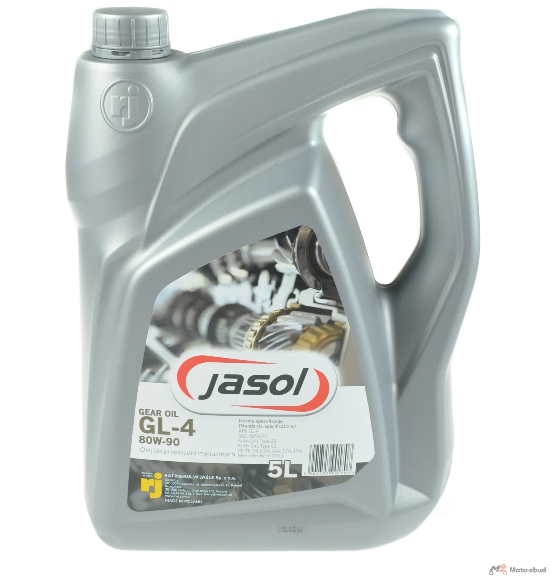 Olej przekładniowy GL-4 Jasol GL80W-90 5 l