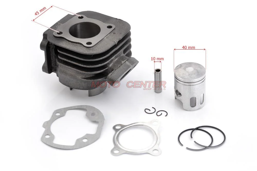 Cylinder 2T 50 cm³ 40,00 × 10 mm, skuter Yamaha BWS 2JA AC — ujęcie 2