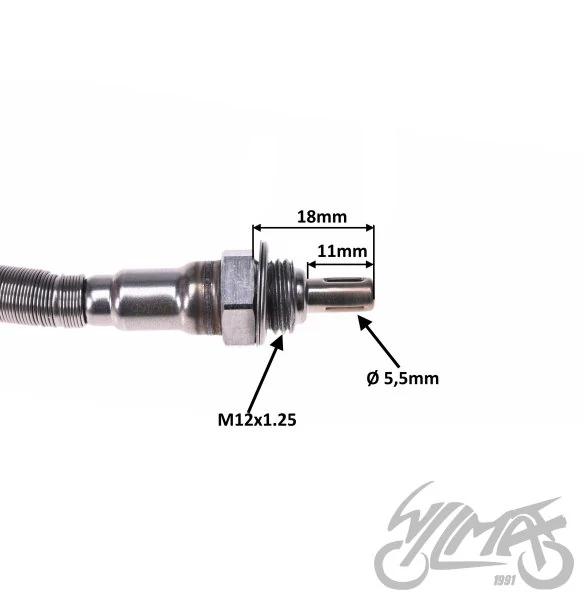 Sonda lambda do Junaka Racer — 4 przewody, 400 mm — ujęcie 2