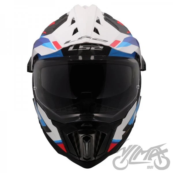 Kask LS2 MX701 Explorer C Frontier II Wh.Bl. — rozmiar L — ujęcie 3