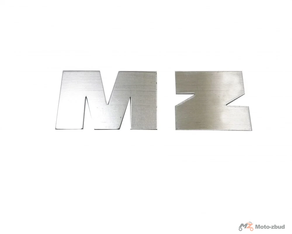 Litery MZ (srebrne)