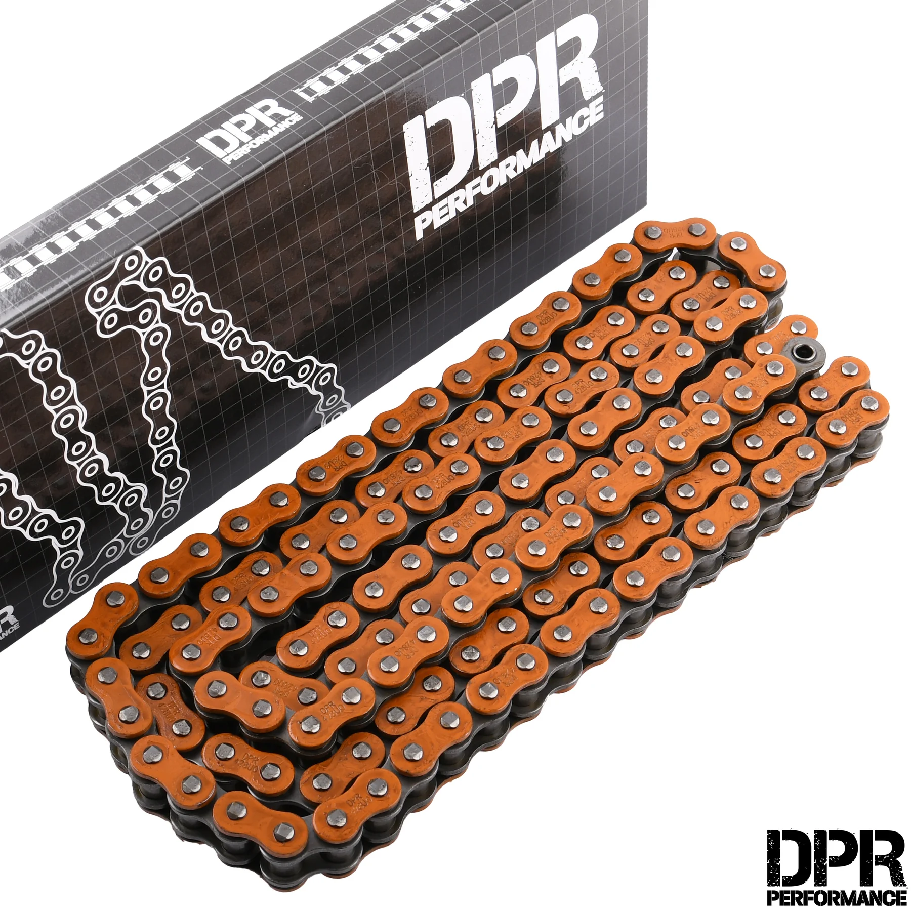 Łańcuch 140 DPR Performance 428UO oring pomarańczowy