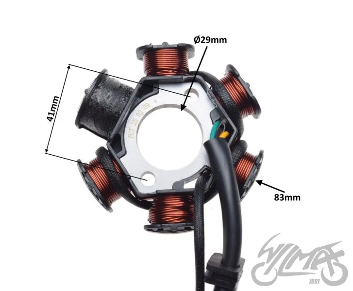 Stator iskrownik do pitbike YCF50 — ujęcie 2
