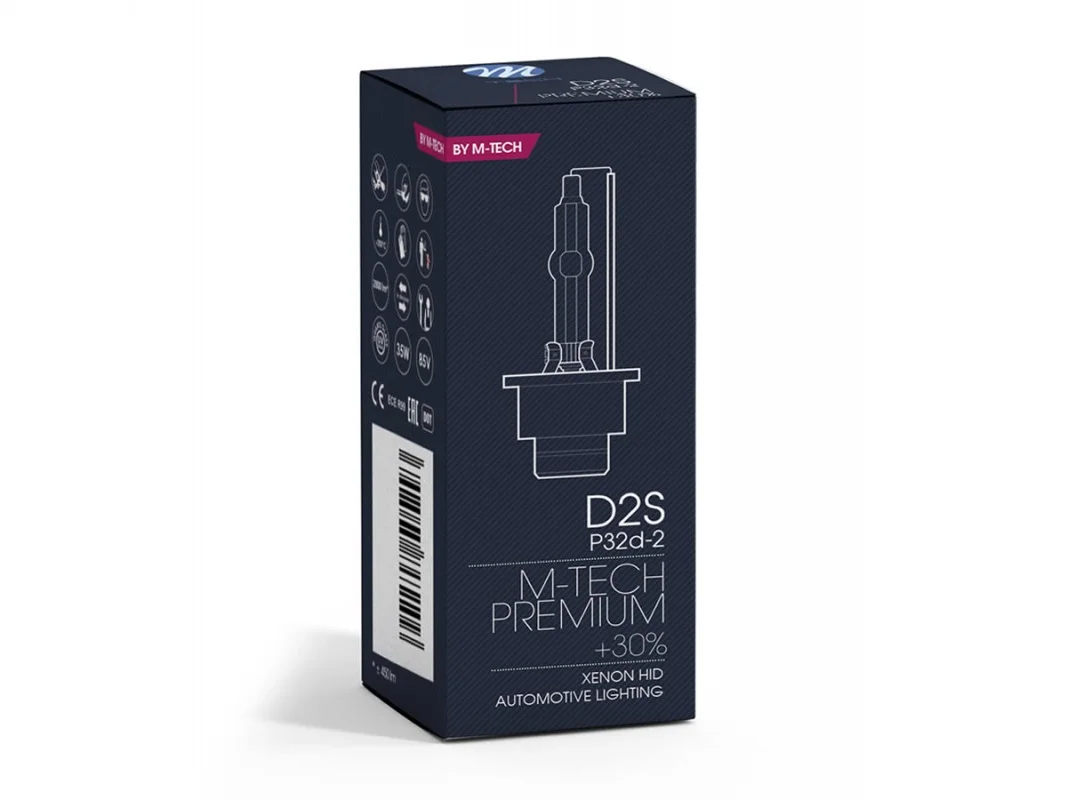 Żarnik Xenon D2S 8000K M-Tech PREMIUM — ujęcie 2