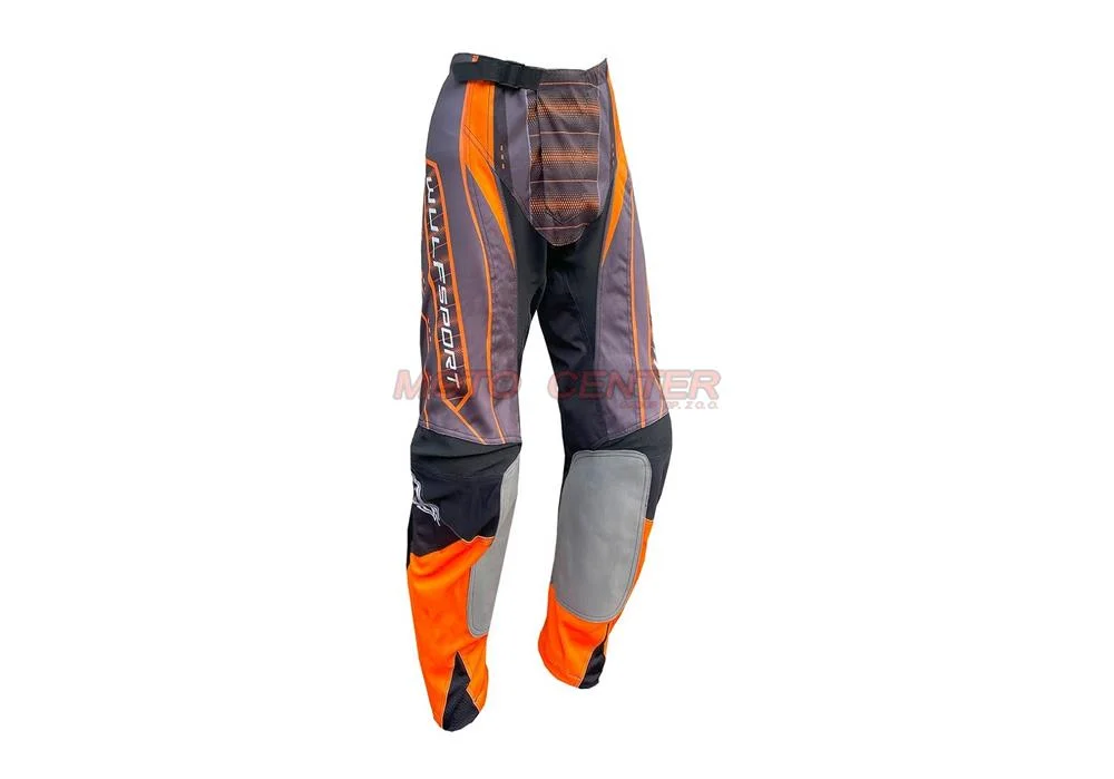 Spodnie crossowe Wulf Adult Race Pants Orange r.30 — ujęcie 1