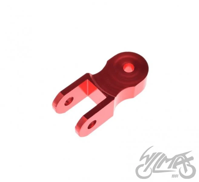 Przedłużka amortyzatora-adapter Ø8 czerwona — ujęcie 1