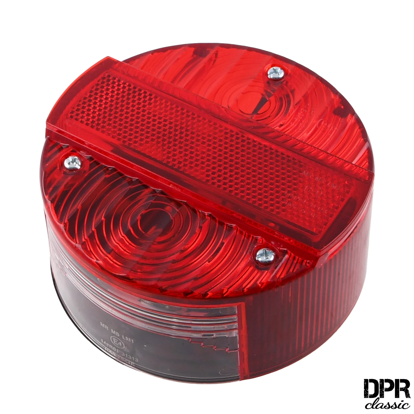 Lampa tył Simson 120 mm okrągła czerwona homologacja DPR Classic — ujęcie 2
