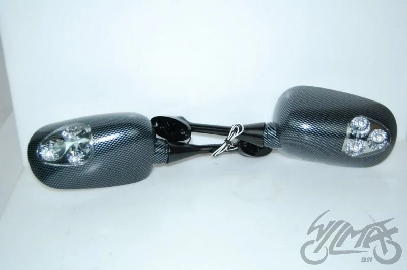 Lusterka z diodami LED — MH022, para — ujęcie 1