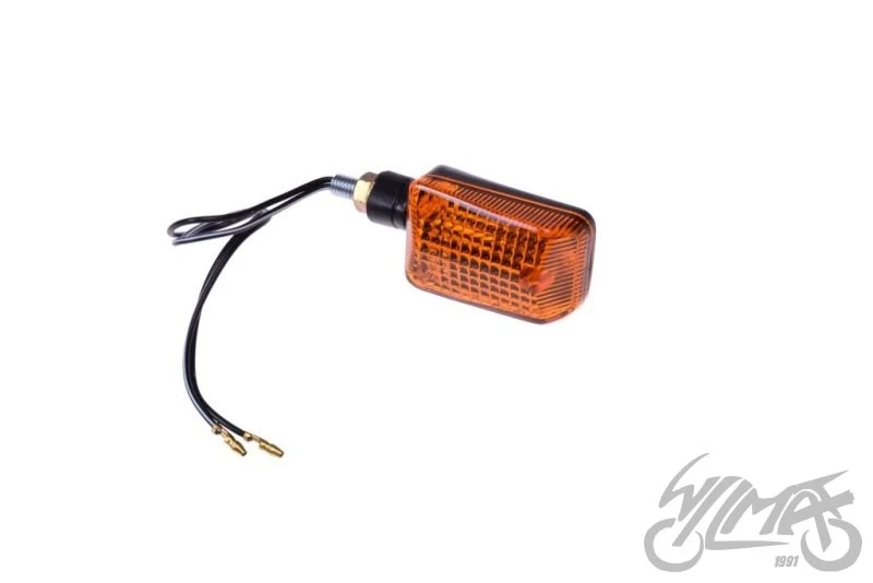 Kierunkowskaz mini czarno-pomarańczowy, krótki, BA9S 12 V 23 W — AL12795 — ujęcie 1