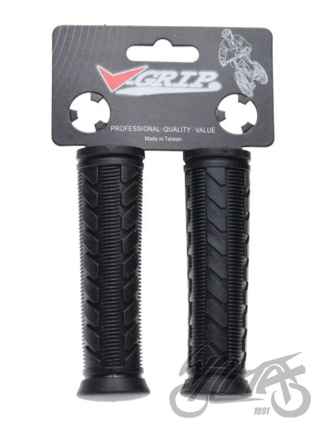 Chwyt kierownicy V-GRIP rowerowy gel czarny — ujęcie 1