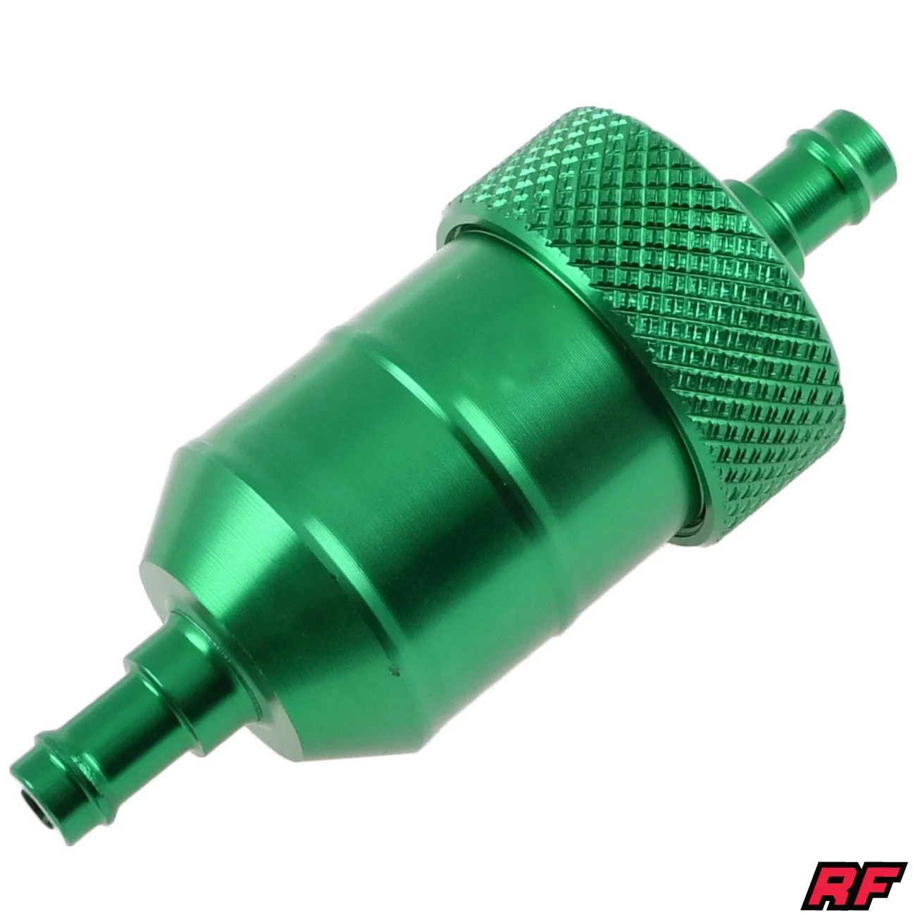 Filtr paliwa aluminium CNC zielony V3 Racing Force — ujęcie 1