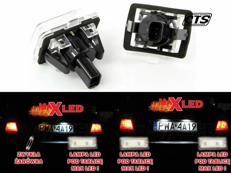 Oświetlenie tablicy Led NR38 MERCEDES W204 W216 W218 — ujęcie 3