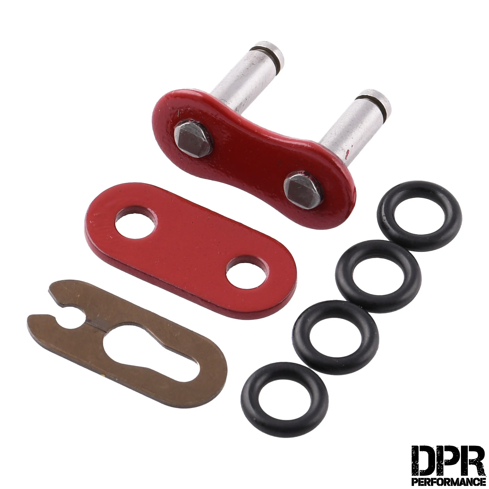 Spinka łańcucha 415UO oring czerwona DPR Performance — ujęcie 1