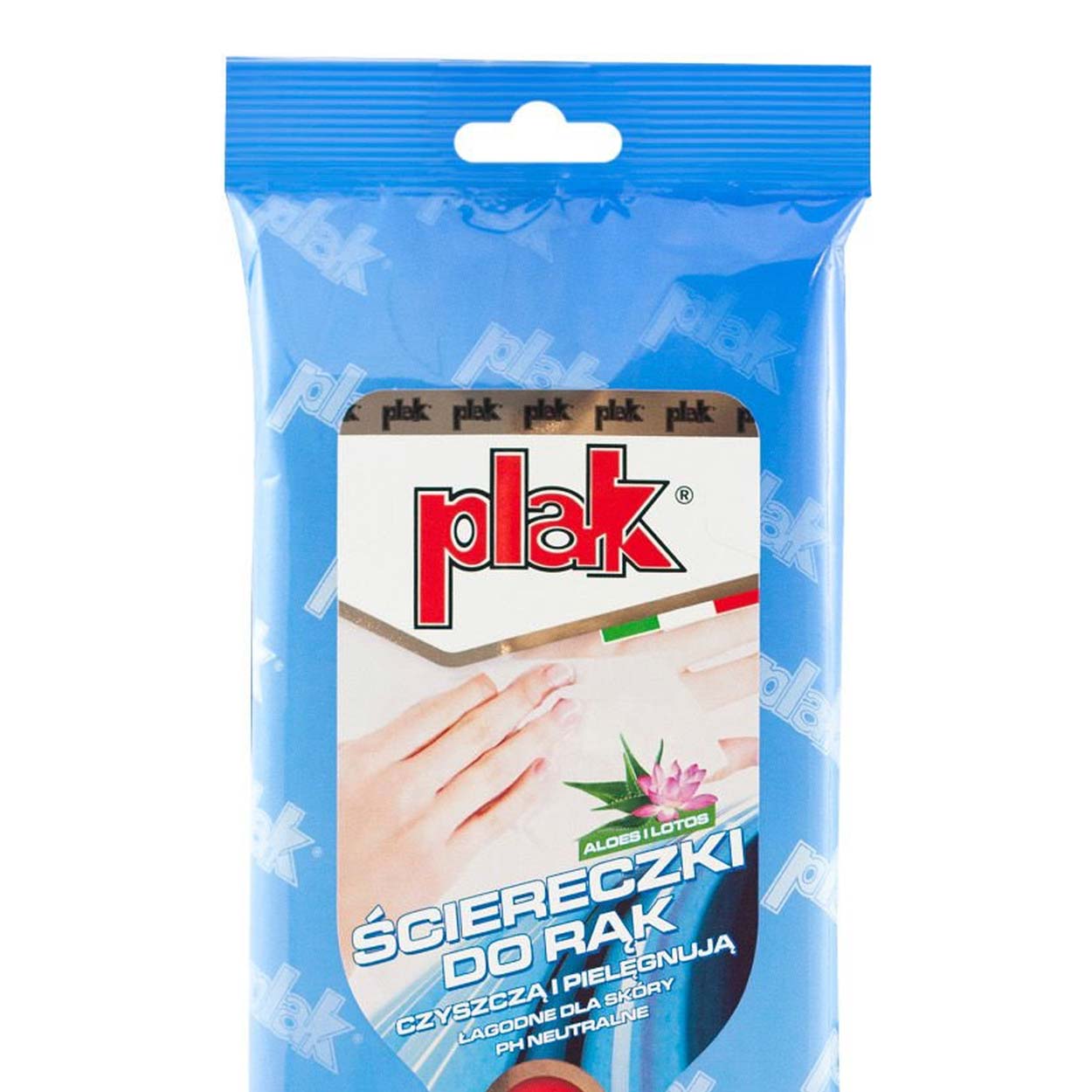 Plak Ściereczki do rąk Aloes i Lotos 24 szt. — ujęcie 2