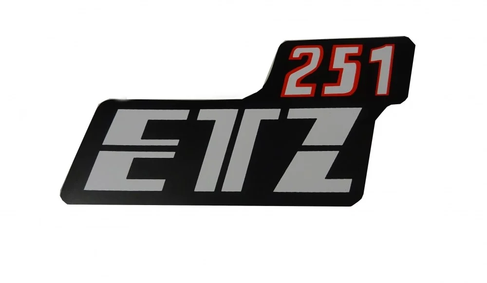 Nalepka kapy bocznej MZ ETZ 251
