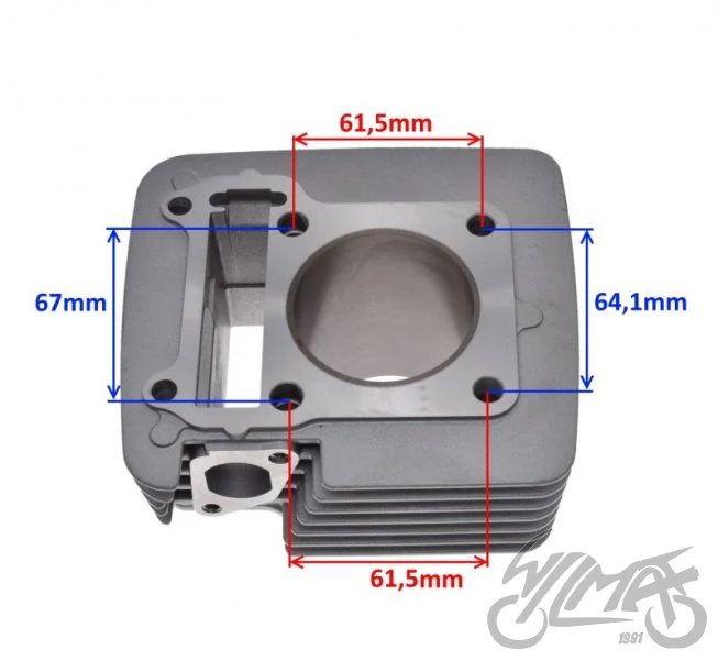 Cylinder do Yamahy YBR150 57.40 — Yamaha YBR 150 / Beta 125 RE — ujęcie 2