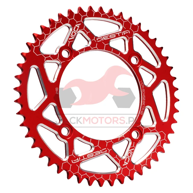 Zębatka tylna VOCA racing aluminium CNC 50Z Beta factory / RR sm po 2005 r.. · titanium — ujęcie 3