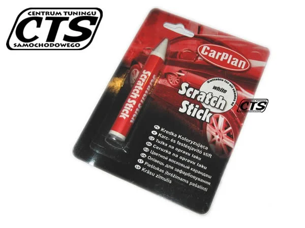 CarPlan Scratch Stick kredka koloryzująca biała