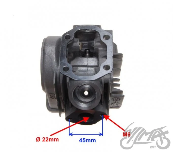 Głowica cylindra 70 cm³ 4T czoper — ujęcie 3