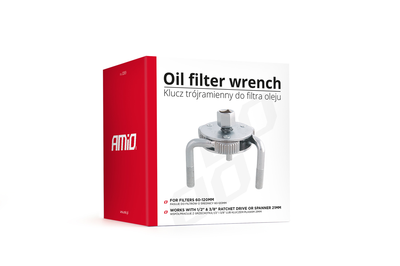 Klucz trójramienny do filtra oleju OILW-D — ujęcie 5