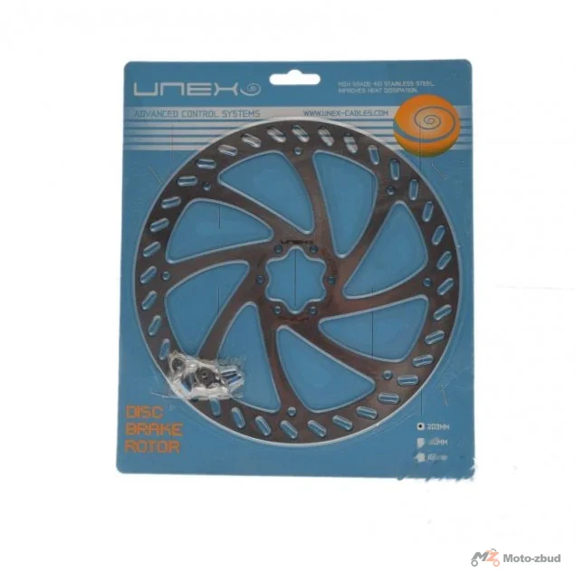 Tarcza hamulca rowerowa UNEX 203 mm