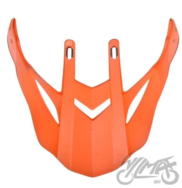 Daszek kasku MX437 core black orange — ujęcie 3