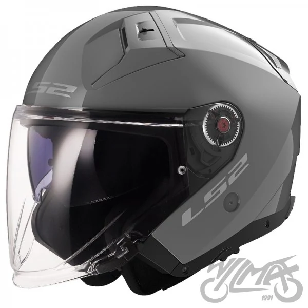Kask LS2 OF603 Infinity II Solid Nardo Grey — rozmiar S