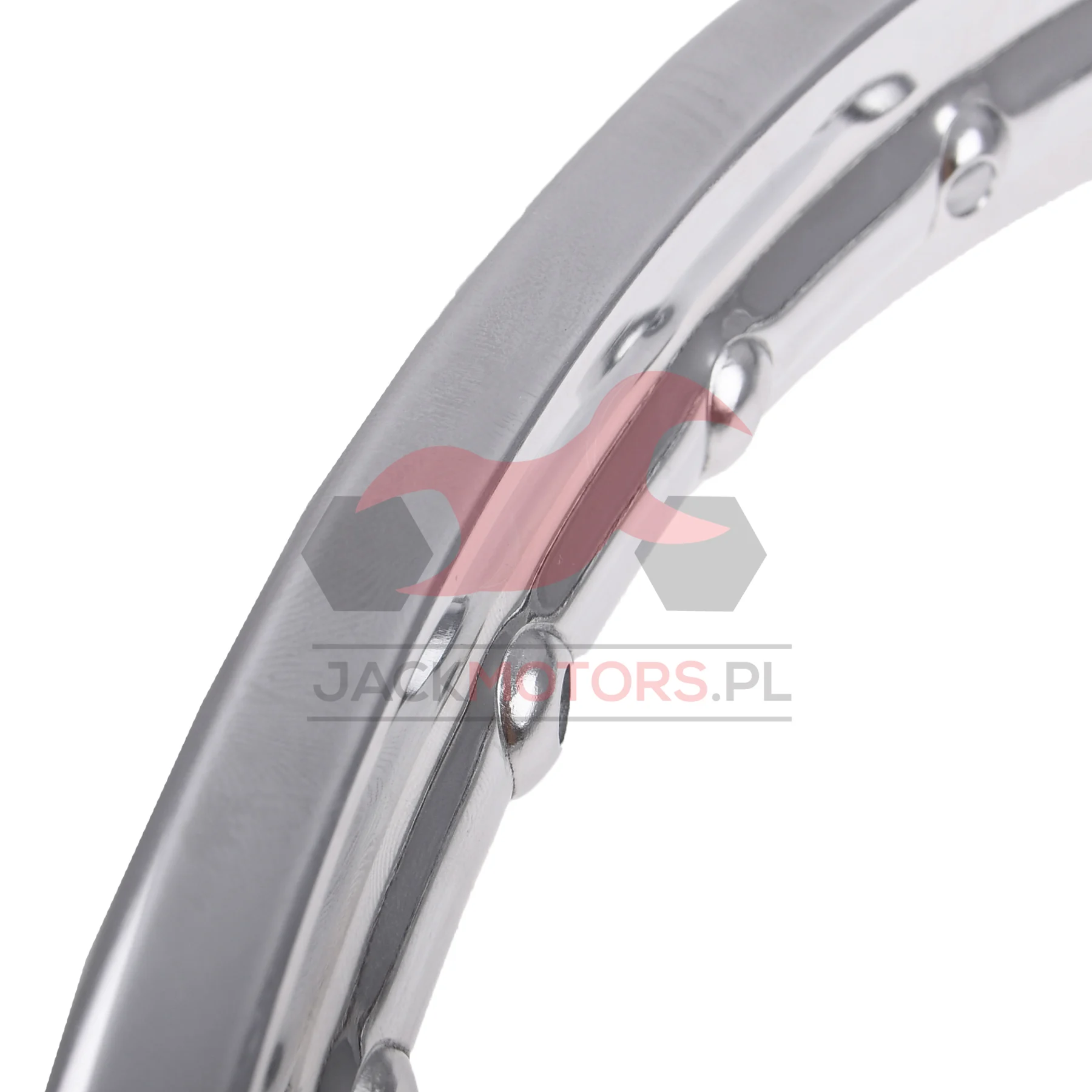 Obręcz koła Romet 16" stalowa chrom zaplot ORG DPR Classic — ujęcie 3