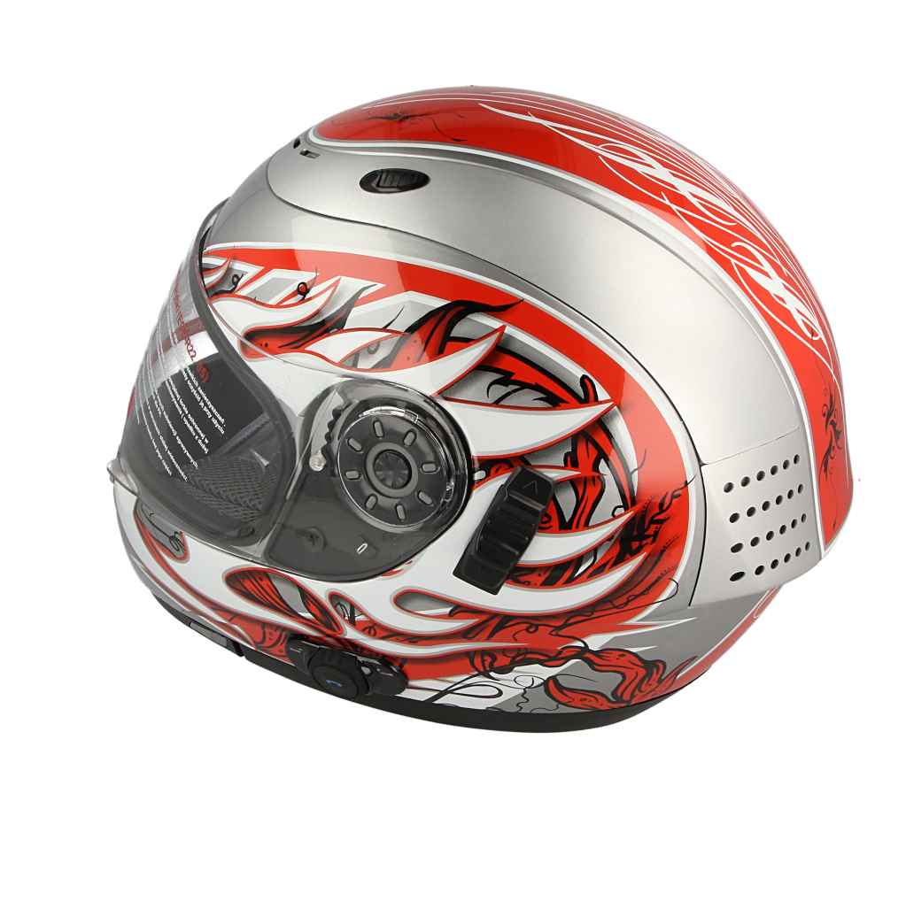 Kask motocyklowy VCAN V170B Grey CH-R – M — ujęcie 8