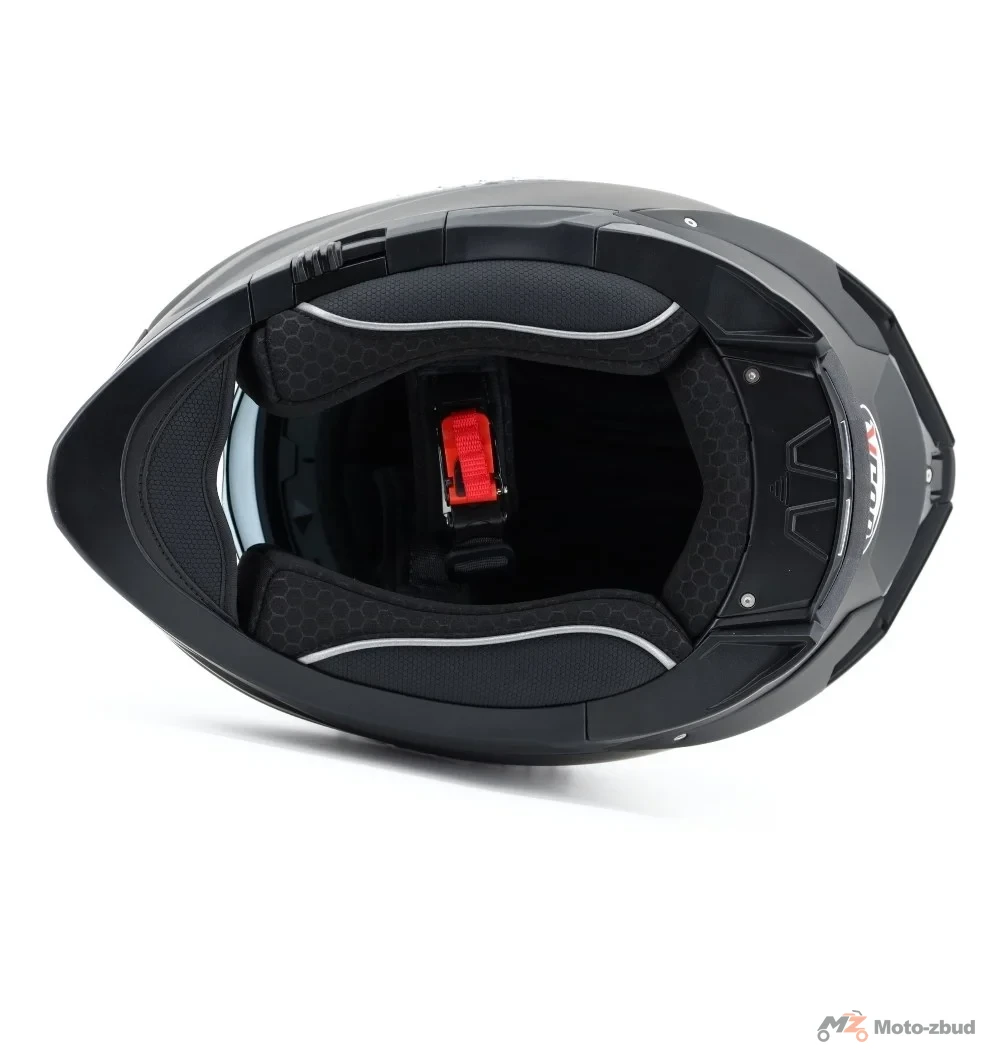 Kask VCAN model H162 Black Matt integralny czarny mat M — ujęcie 7