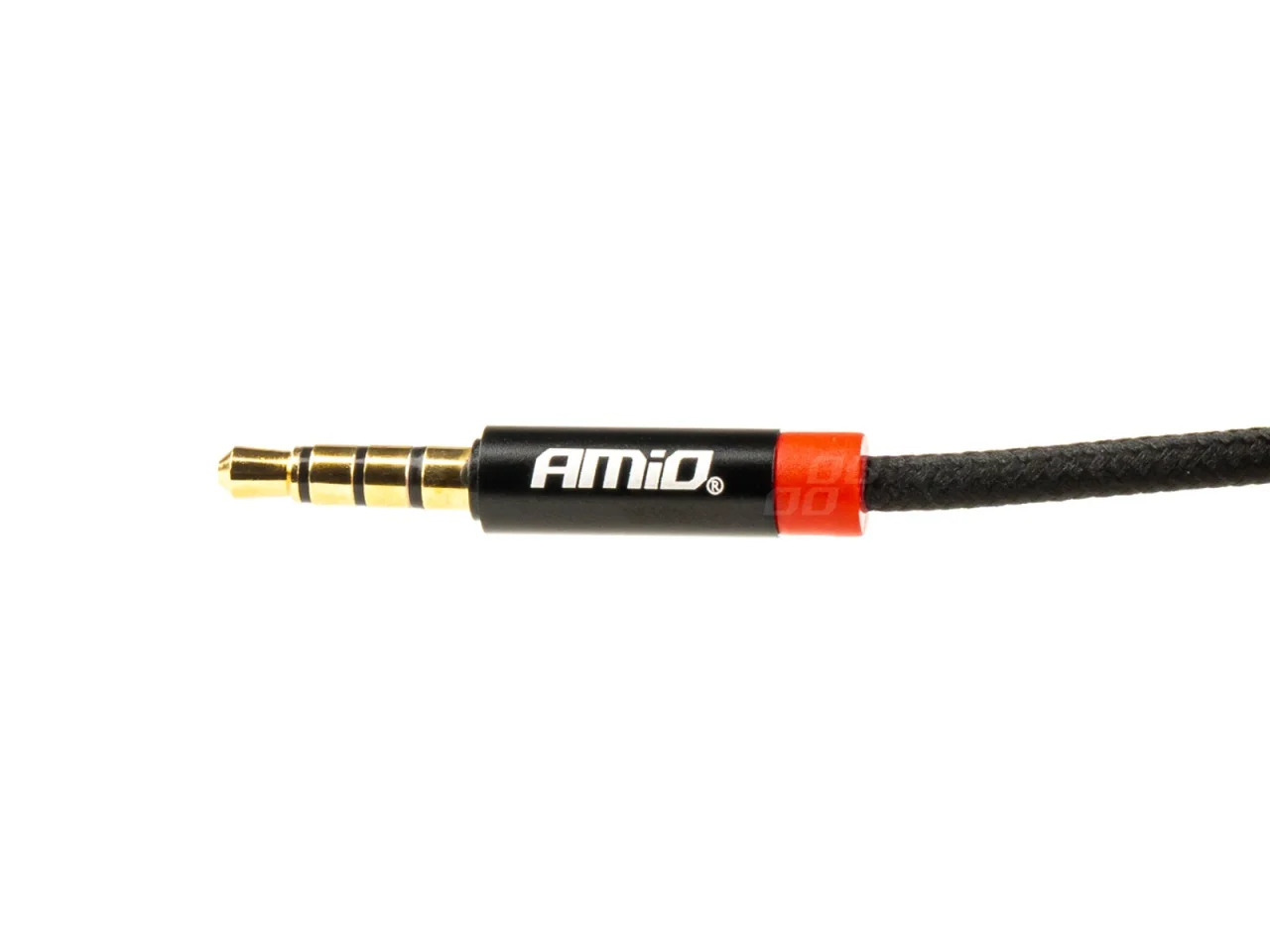 Kabel AUX MINI JACK 3,5mm oplot 200cm — ujęcie 5