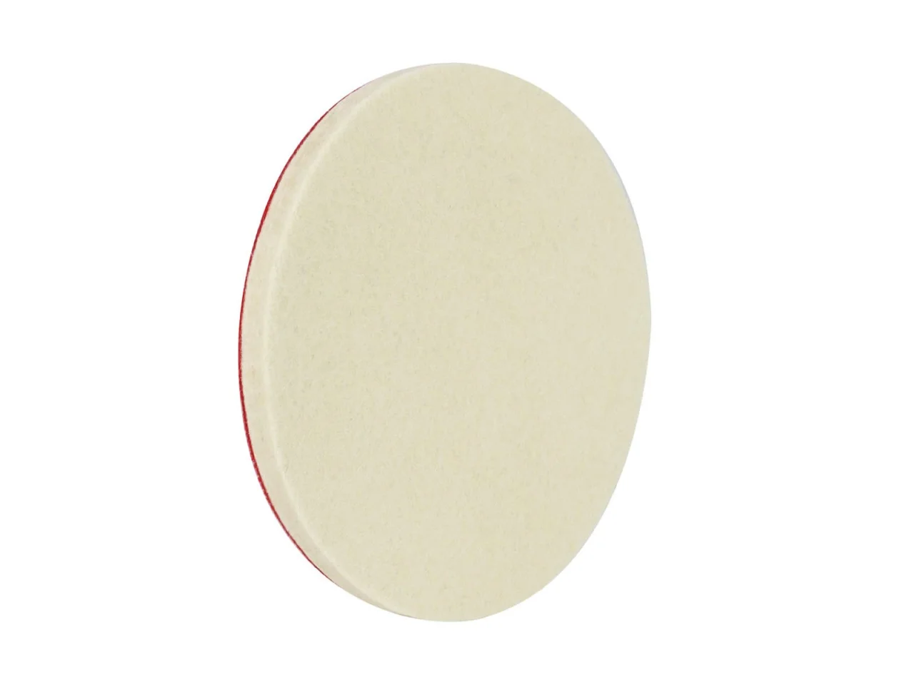 Filc polerski, tarcza filcowa na rzep 125 mm x 10 mm — ujęcie 2
