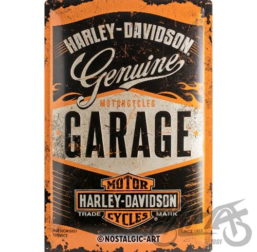 Tablica plakat 40 × 60 garage 24001
