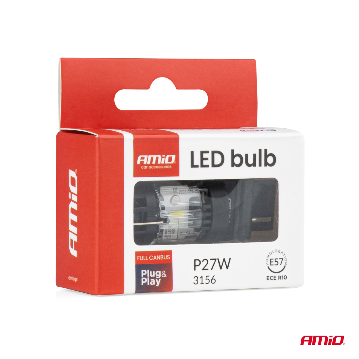Żarówka LED LumiTec 3156 P27W 12 V FULL CANBUS biała 1 szt. — ujęcie 5