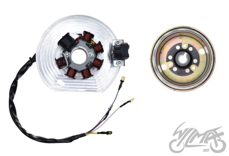 Stator / iskrownik zapłonu bezstykowego CDI do WSK 125 — WS2002 — ujęcie 2