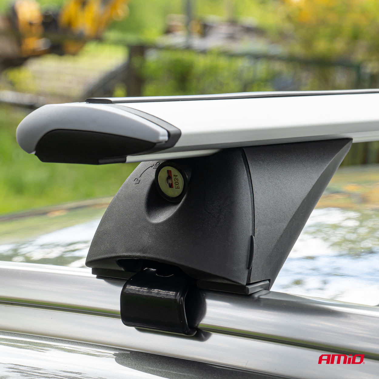Poprzeczki dachowe aluminiowe na relingi zintegrowane CRR-03 — ujęcie 2