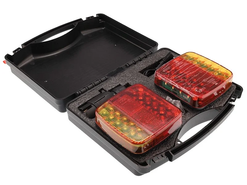 Zestaw świateł do przyczepy 12V/24V LED bezprzewodowych (mocowanie na magnes) — ujęcie 2