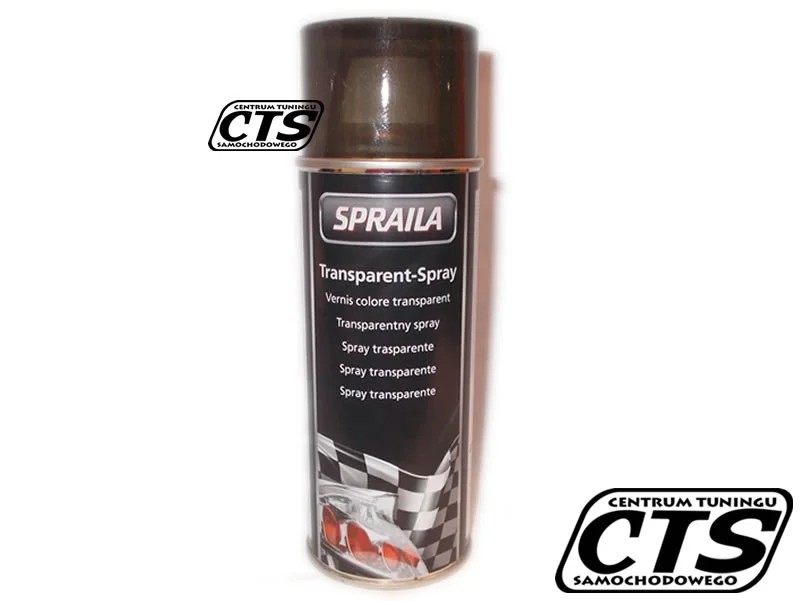 SPRAILA Spray do zderzaków 400 ml czarny